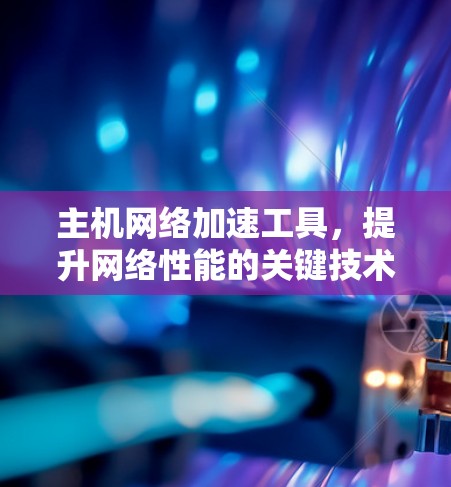 主机网络加速工具，提升网络性能的关键技术
